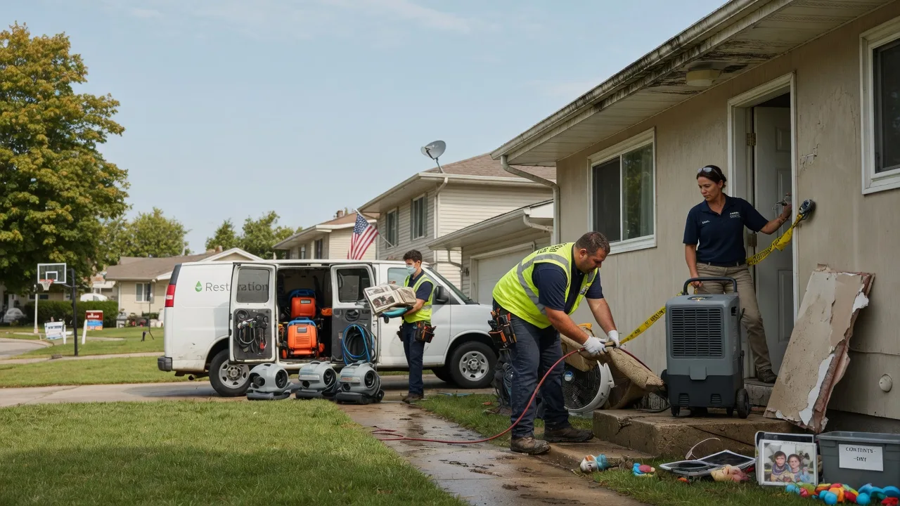 Water Damage Restoration in Sheridan, IN near me